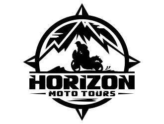 Horizon Moto Tours logo design by imagine
