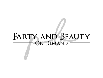 Party and Beauty On Demand logo design by done