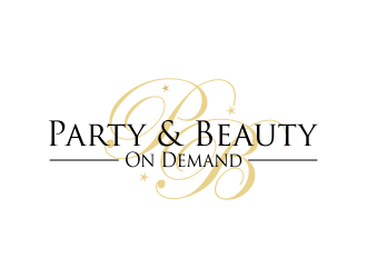 Party and Beauty On Demand logo design by mikael