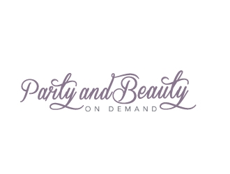Party and Beauty On Demand logo design by gilkkj