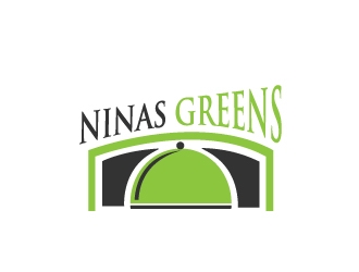 Ninas Greens logo design by samuraiXcreations