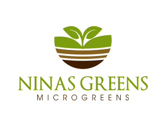 Ninas Greens logo design by JessicaLopes