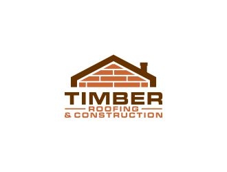 Timber Roofing & Construction logo design by evloxx