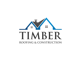 Timber Roofing & Construction logo design by noviagraphic