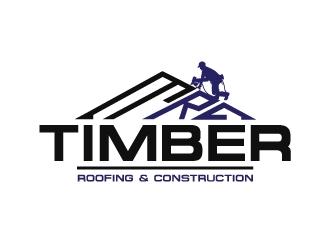 Timber Roofing & Construction logo design by Upoops