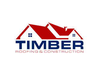 Timber Roofing & Construction logo design by zeta