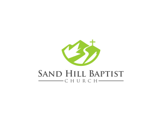 Sand Hill Baptist Church logo design by noviagraphic
