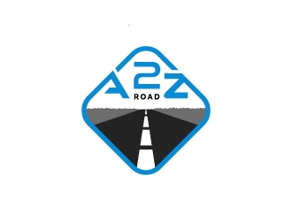 A 2 Z Road logo design by Mbelgedez