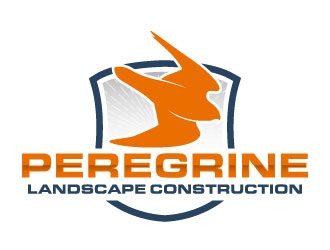 Peregrine Landscape Construction logo design by daywalker