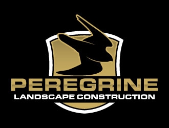 Peregrine Landscape Construction logo design by daywalker