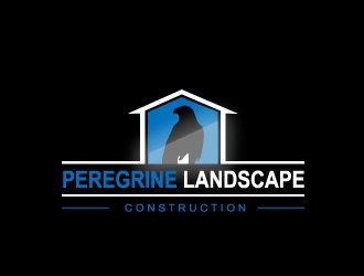 Peregrine Landscape Construction logo design by samuraiXcreations