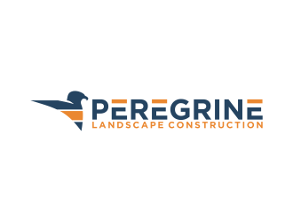 Peregrine Landscape Construction logo design by imagine