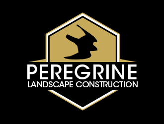Peregrine Landscape Construction logo design by kunejo