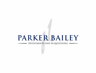 Parker Bailey logo design by ammad