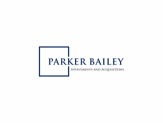 Parker Bailey logo design by ammad