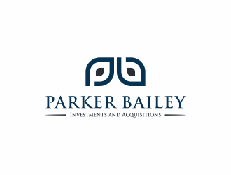 Parker Bailey logo design by ammad