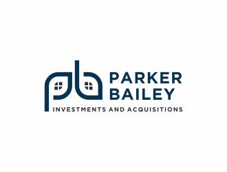 Parker Bailey logo design by ammad
