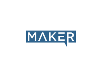 Maker  logo design by johana