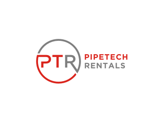 Pipetech Rentals logo design by bricton