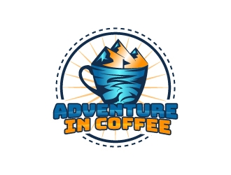Adventure in Coffee logo design by BaneVujkov