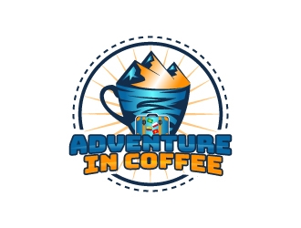 Adventure in Coffee logo design by BaneVujkov