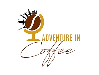 Adventure in Coffee logo design by XyloParadise