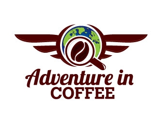 Adventure in Coffee logo design by bezalel