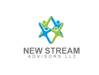 New Stream Advisors LLC logo design by bezalel