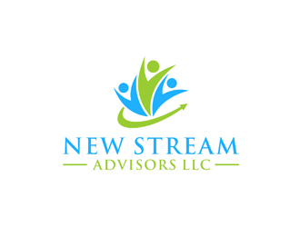 New Stream Advisors LLC logo design by bomie