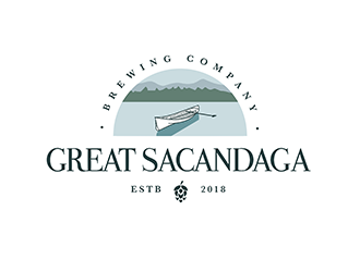 Great Sacandaga Brewing Company logo design by wonderland