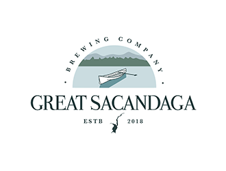 Great Sacandaga Brewing Company logo design by wonderland