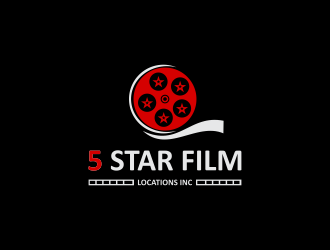 5 Star Film Locations Inc logo design by haidar