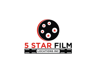 5 Star Film Locations Inc logo design by bricton