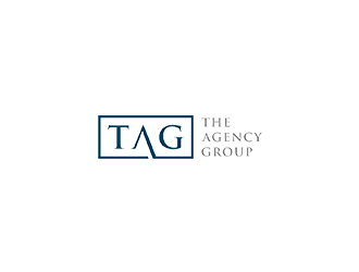 The Agency Group - TAG Real Estate logo design by blackcane