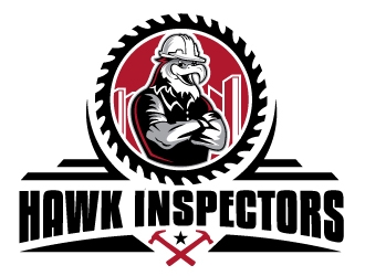 Hawk Inspectors logo design by nexgen