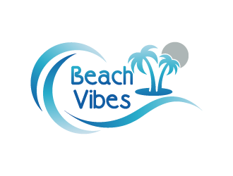 Beach Vibes logo design by czars