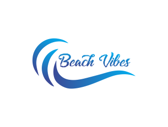 Beach Vibes logo design by oke2angconcept