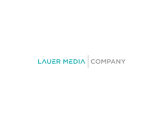 Lauer Media Company logo design by blackcane
