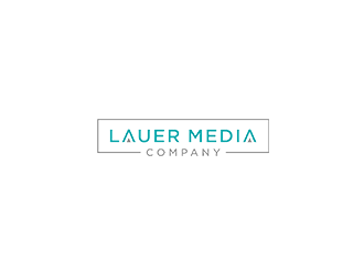 Lauer Media Company logo design by blackcane