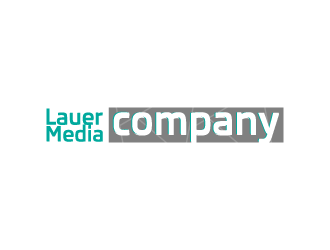 Lauer Media Company logo design by Jerd