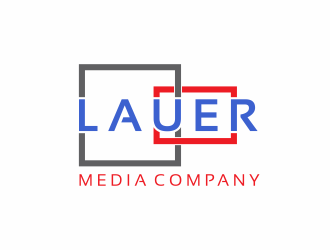 Lauer Media Company logo design by agus