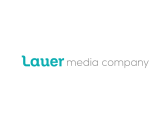 Lauer Media Company logo design by DPNKR