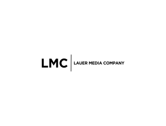 Lauer Media Company logo design by Greenlight