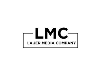 Lauer Media Company logo design by Greenlight
