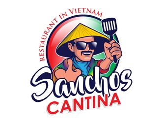 Sancho's Cantina logo design by MAXR