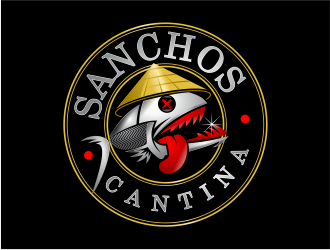 Sancho's Cantina logo design by mutafailan