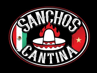 Sancho's Cantina logo design by REDCROW