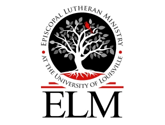 ELM - EPISCOPAL LUTHERAN MINISTRY AT THE UNIVERSITY OF LOUISVILLE logo design by aRBy