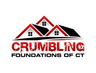 Crumbling Foundations of Connecticut logo design by cintoko