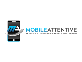 Mobile Attentive logo design by ekitessar